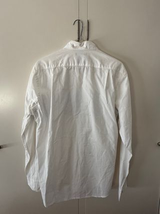 Camisa Scappino Blanca Rayas Azules