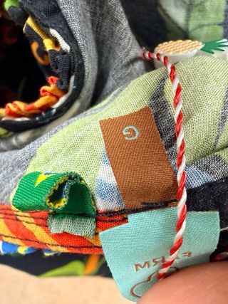 Vestido FarmRio Talla L Estampado Tropical