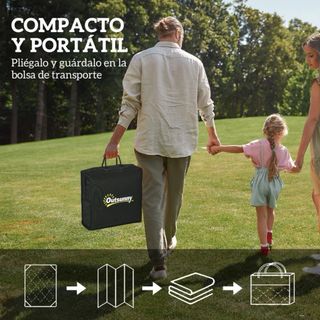 Alfombra Exterior Reversible 182x274 cm