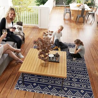 Alfombra Exterior Reversible 182x274 cm