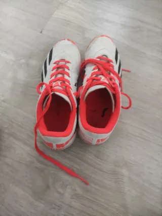 Adidas Futbol Sala Blancas y Rojas