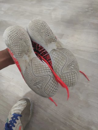Adidas Futbol Sala Blancas y Rojas