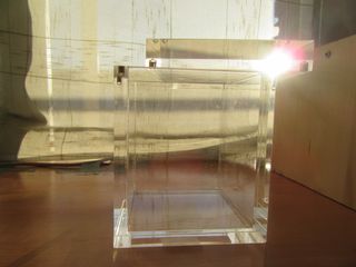 Caja cubo Metacrilato Transparente