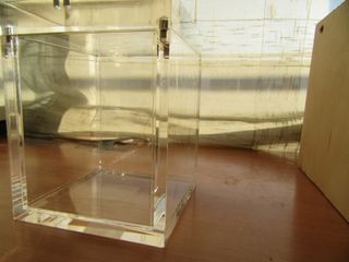 Caja cubo Metacrilato Transparente