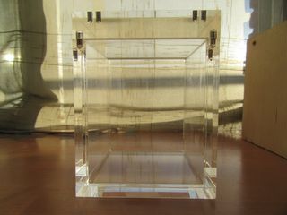 Caja cubo Metacrilato Transparente