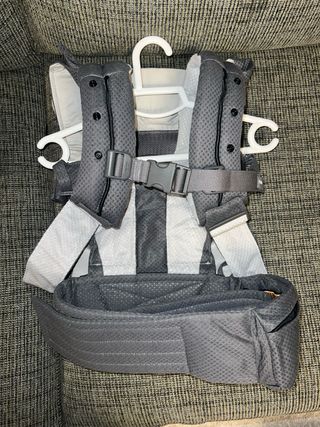 Mochila Porta Bebés Nuna Cudl Clik Gris