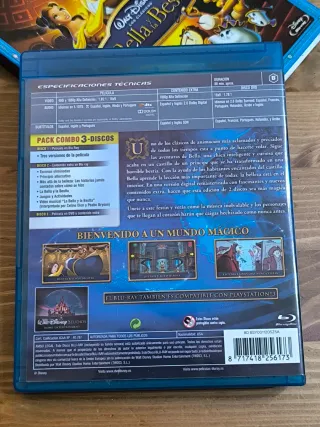 La Bella y la Bestia Edición Diamante Bluray + DVD