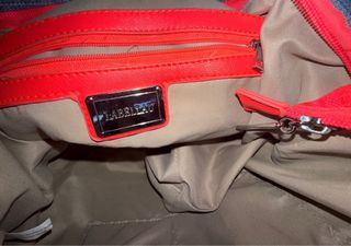 Bolso Labellau Denim con Detalles Neón