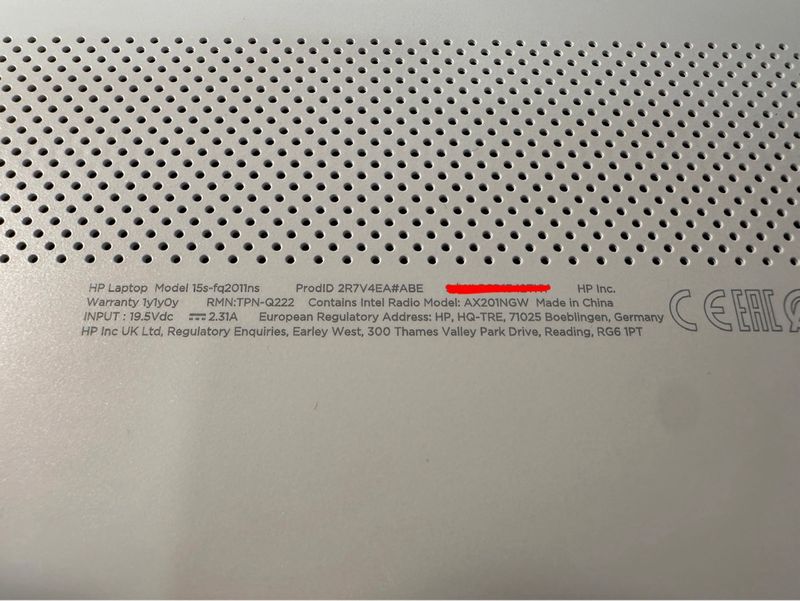 Portátil HP 15.6 Blanco afbeelding 9