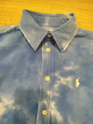 Camisa Top Polo Ralph Lauren estilo desgarrada