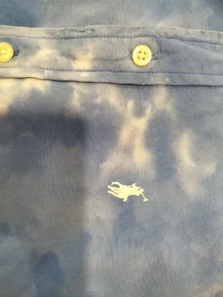 Camisa Top Polo Ralph Lauren estilo desgarrada