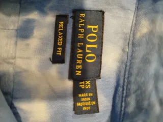 Camisa Top Polo Ralph Lauren estilo desgarrada