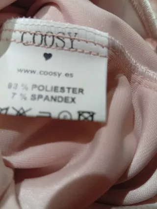 Vestido midi terciopelo rosa Coosy