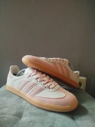 Adidas Samba Rosa y Blanco