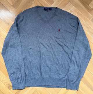 Jersey Polo Ralph Lauren Gris Talla L