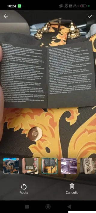 Borsa Versace Jeans Couture