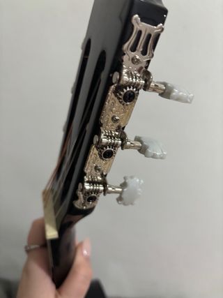 Guitarra Clásica Negra Sin Estrenar
