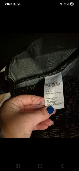 Giacca Jeans Francomina Tg S