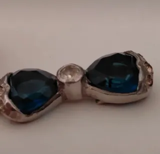 Collana perle vintage con chiusura gioiello