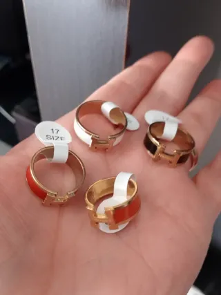 Anillos Hermes H Réplica