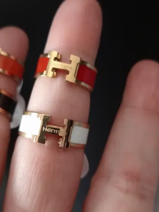 Anillos Hermes H Réplica