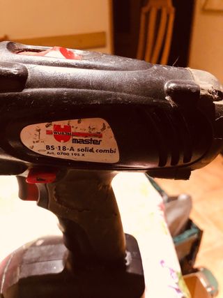 2 Taladros Wurth Master con baterías