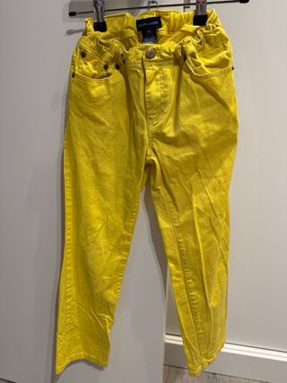 Pantalón Ralph Lauren amarillo talla 10