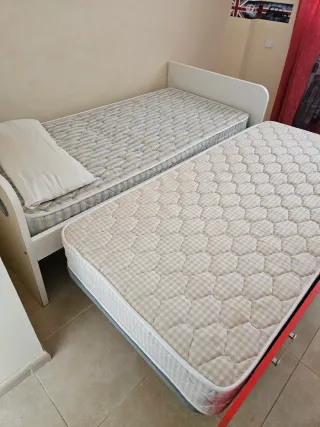 Cama nido 90x190 con cama inferior