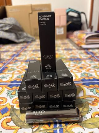 10 Kiko Milano Gossamer Emotion Rossetto N.117