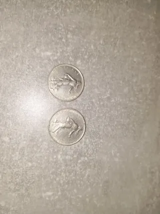 2 Monete Franco Francese 1960 e 1968