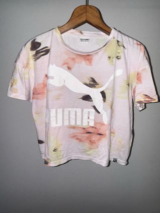 Camiseta Puma floral Talla S