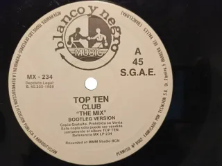 Vinilo LP Varios Top Ten 1989. Maxi Single regalo.