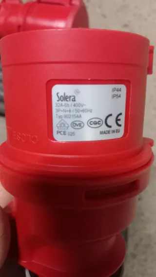 Cable alargador trifásico