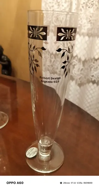 Bicchieri Robert Design Argento 925