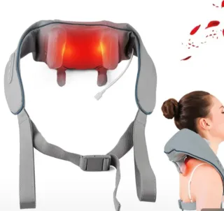 Masajeador de cuello y hombros con calor