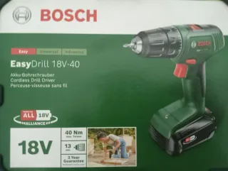 Taladro Bosch EasyDrill 18V-40 NUEVO