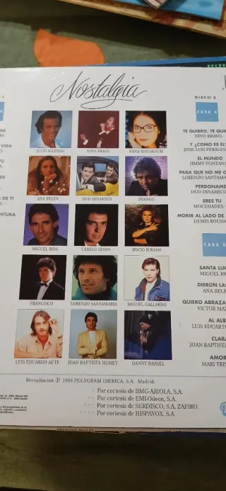 Vinilo Nostalgia Doble LP