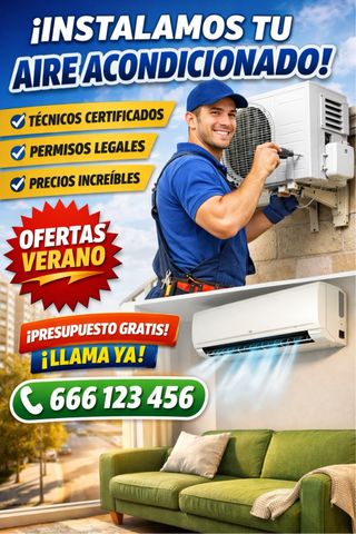 Aire Acondicionado Blanco