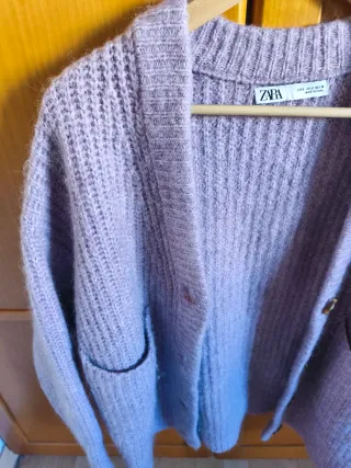 Chaqueta punto Zara