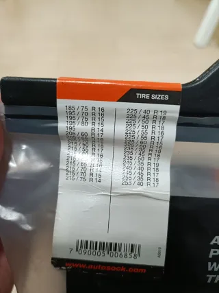 Cadena Textil Autosock High Performance 685