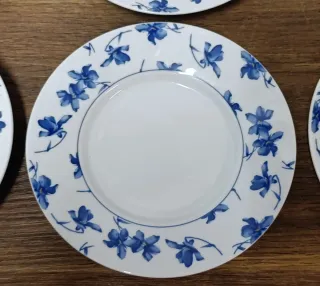 CONJUNTO 6 TAZAS Y PLATOS PORCELANA VISTA ALEGRE