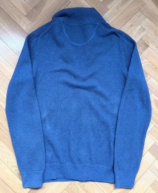 Cárdigan Gant Cremallera Azul Talla M