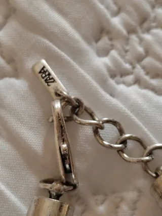 Collar Zara multicapa plateado