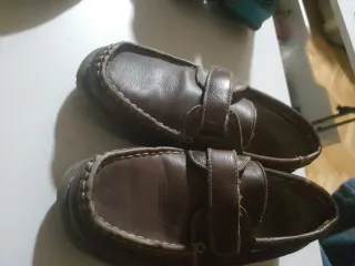 Zapatos de piel marrones