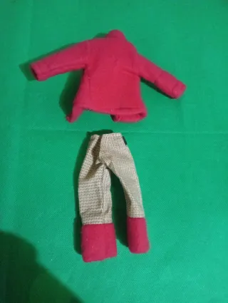 Set vintage Barbie con giacca e pantaloni