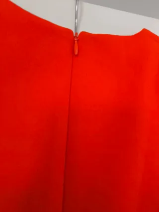 Vestido Zara ZW Collection Naranja Talla XS