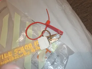 Portachiavi Off-White Gomma Giallo