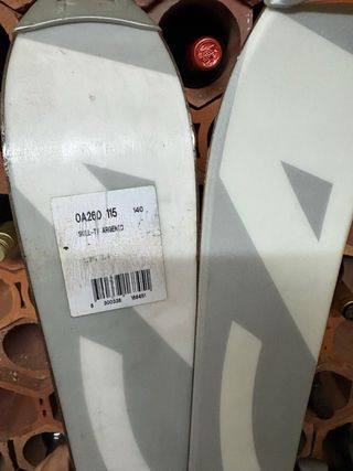 Esquís Nórdica 140cm con Fijaciones Fischer