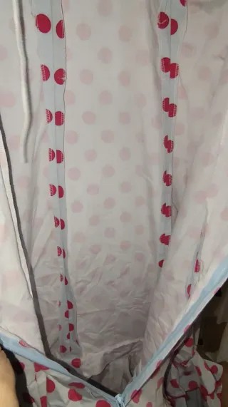 Traje Flamenca Niña Lunares Rosa Talla M