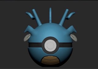 Figuras 3D Pokeball
